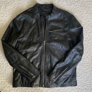 John Varvatos Leather Jacket